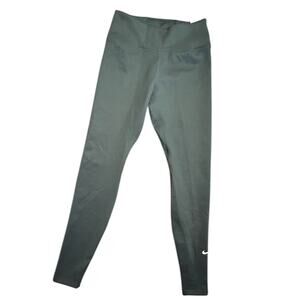 Nike One Women’s Therma-FIT Mid-Rise Black Leggings Small NWT
